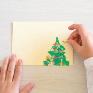 ハサミもノリも不要 マステで作るクリスマスカード ３ ４ ５ 歳向け サン シー ゴー Hanako ママ Web