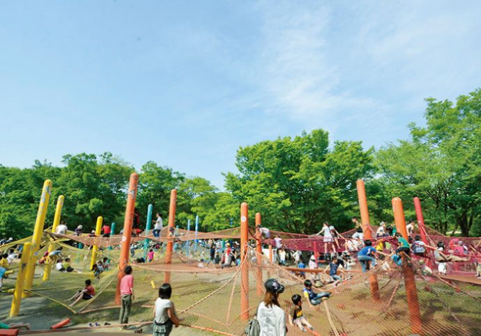 パパと出かけよう 大型遊具 アスレチックのある公園 東京都 パパと行くから楽しい公園 2 トピックス Hanako ママ Web