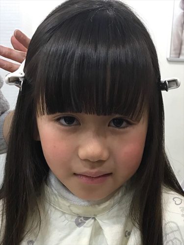 卒園式や入学式前に自宅でできる 失敗しない子どもの前髪カット 子どものヘアスタイル トピックス Hanako ママ Web