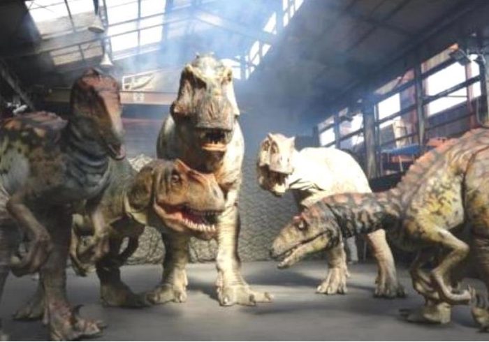 ティラノサウルスは8メートル 動く恐竜たちに 親子で大興奮 親子のgwのおでかけ 東京 おでかけニュース 東京 トピックス Hanako ママ Web