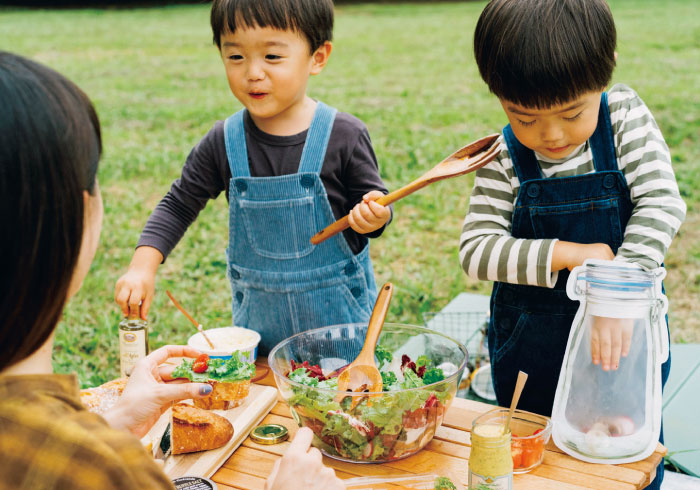 プラスワンのアイテムで、フードがおいしく華やかに【公園ピクニック特集】