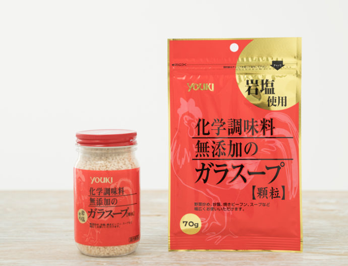 送料無料 ユウキ 化学調味料無添加のガラスープ 400g×12個 www