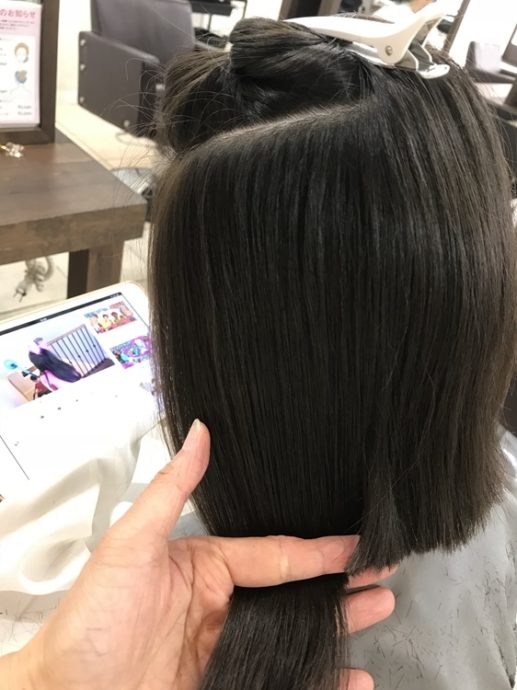 髪型 ロング 切り方