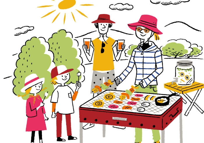 秋の紫外線を侮らないで! BBQ、紅葉狩り、運動会……、行楽シーズンは日焼けにご用心!