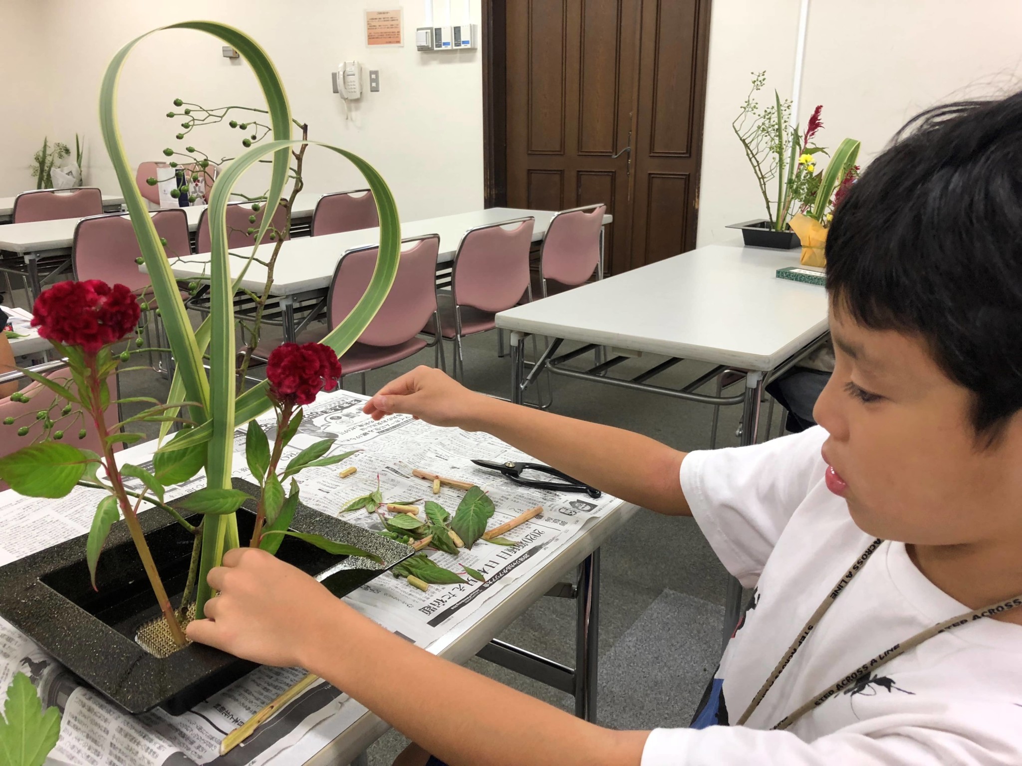 お花って楽しい 未就学児にも楽しめる 花道 の世界 育て クリエイティビティ 働くママの子育てブログ Hanako ママ Web