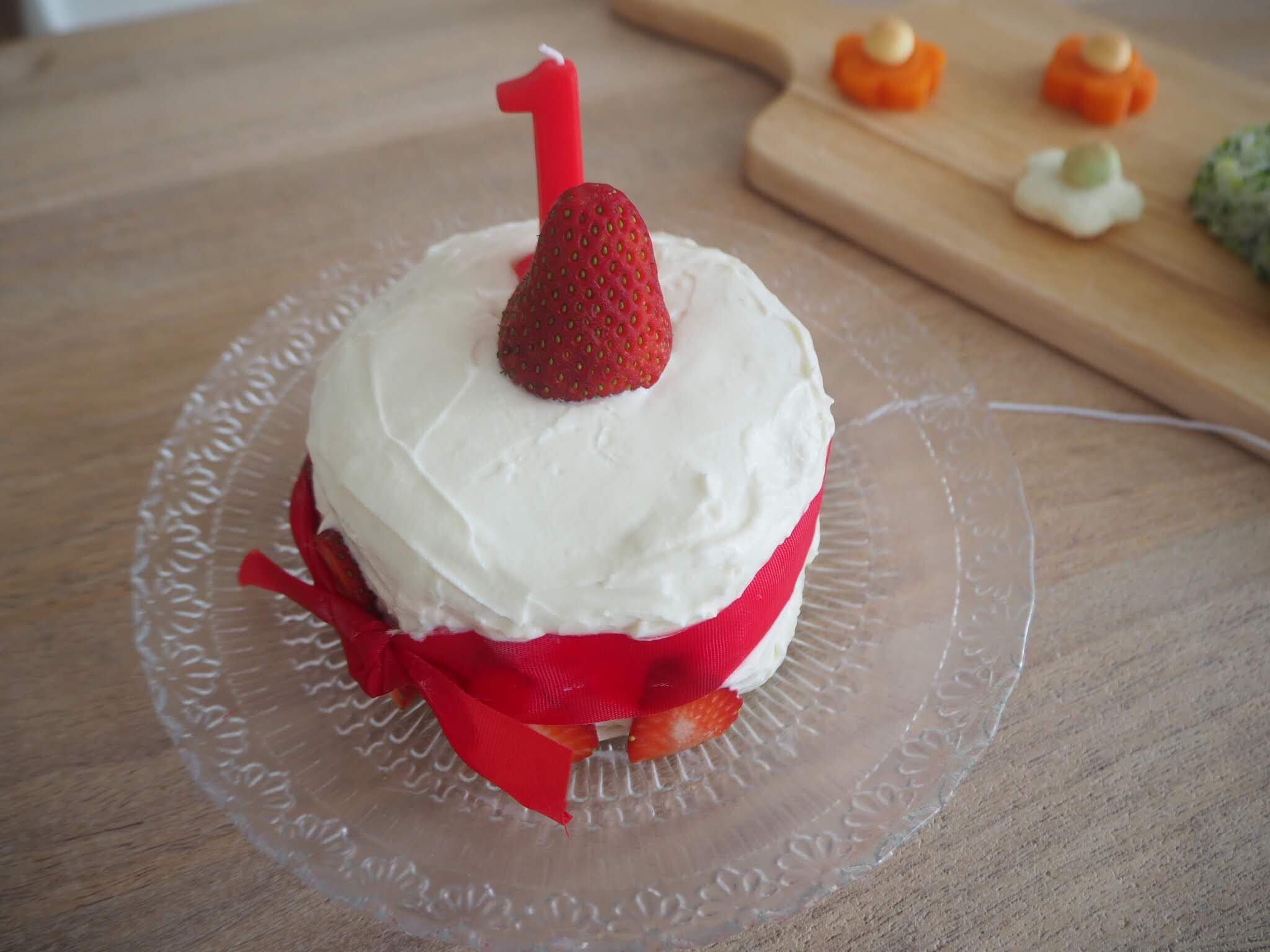 ショートケーキはまだ早い 1歳2歳のお誕生日ケーキは手作りしよう トピックス Hanako ママ Web