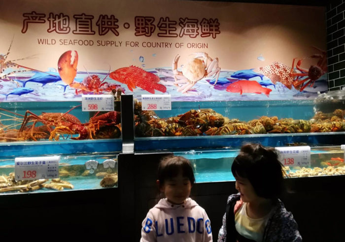 幼稚園クラスメイトの中国人一家を、日本食レストランに誘ってみた