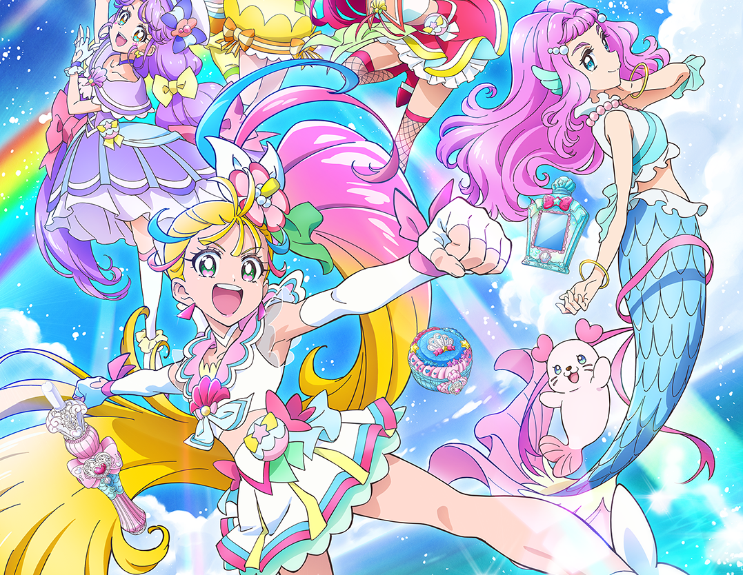 今月のエンタメ トロピカル ジュ プリキュア 元気印の主人公 人魚も登場 かつてないプリキュア爆誕 ライフスタイル Hanako ママ Web