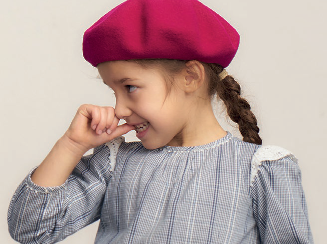 秋のおしゃれはベレー帽から オリジナルのワンポイント刺繍をその場で行うイベントを こどもビームス で開催 アイテム Hanako ママ Web